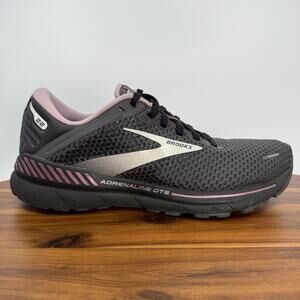 Brooks Adrenaline GTS Gray and Pink Athletic Shoes 9.5 Wide